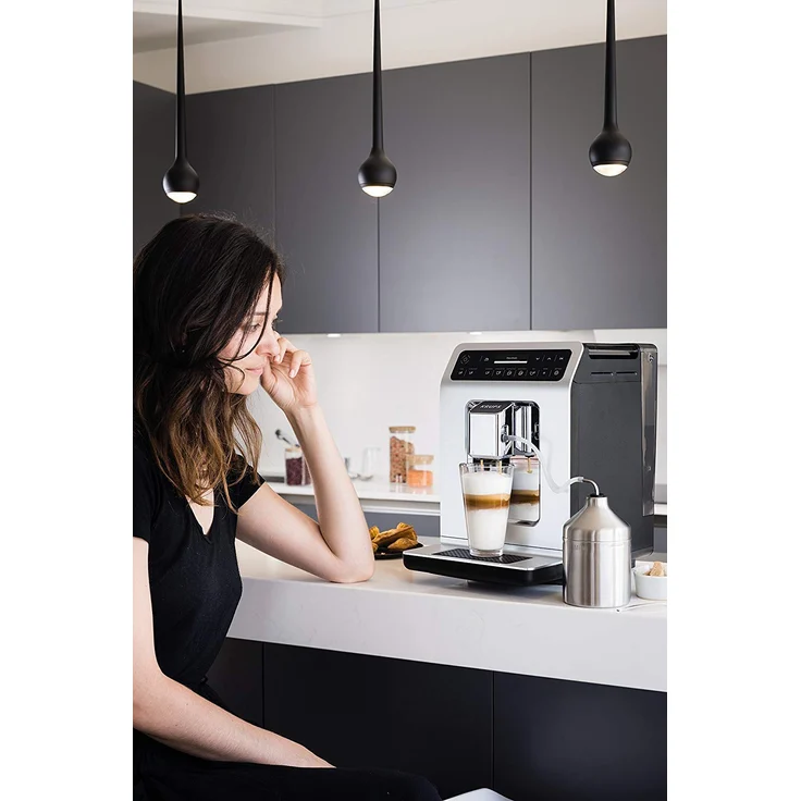 Krups EA891C Evidence Kaffevollautomat, OLED- Display, Barista Quattro Force Technologie, 12 Kaffee-Variationen, 3 Tee-Variationen, One-Touch-Cappuccino Funktion, 2-Tassen Funktion, metall, mit Milchsystem und integriertem Mahlwerk – Bild 13