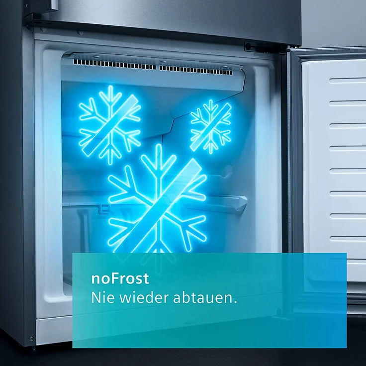 Siemens GS58NAWDV Gefrierschrank, freistehend, weiß, NoFrost, LED, Abtauautomatik, FreshSense, Türalarm, Türanschlag rechts, Breite 70 cm: Tests, Infos & Preisvergleich