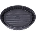 chg 6721-46 Profi Obstboden--Quicheform mit hochwertiger Antihaftbeschichtung (bis 250°C hitzebeständig), anthrazit-metallic, ''Made in Germany''