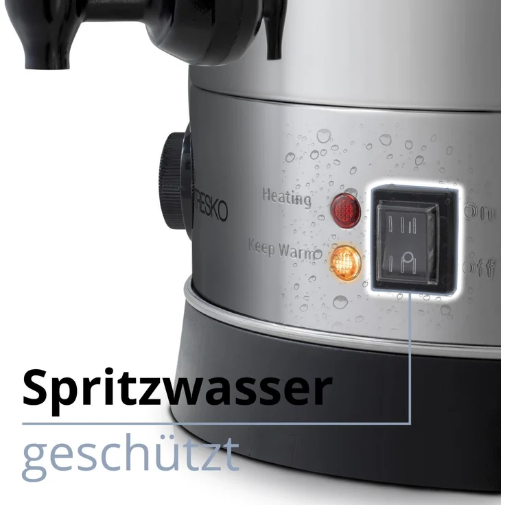 TRESKO® Glühweinkocher 10L Einkochautomat Glühweinkessel Glühweinautomat Einkochtopf – Bild 7