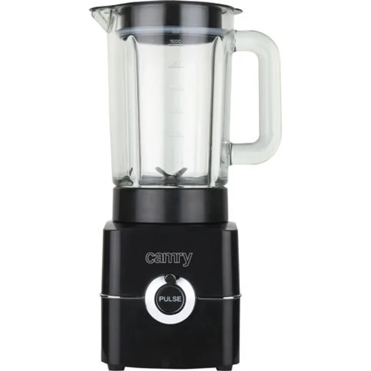 Camry CR 4050 blender, Glas, 1.5 liters, Schwarz