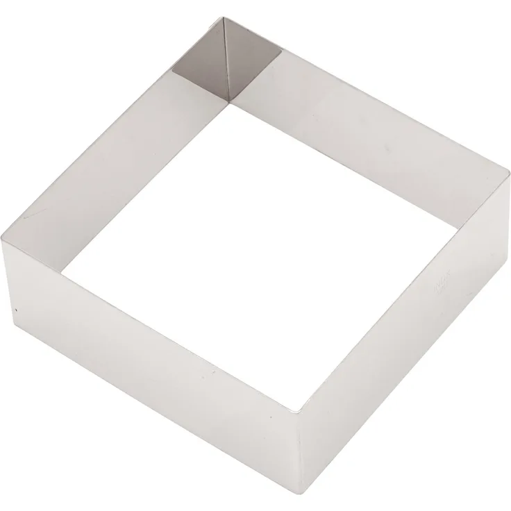 GOBEL 863322|Ausstechform Ausstecher Form quadratisch Edelstahl 12 cm