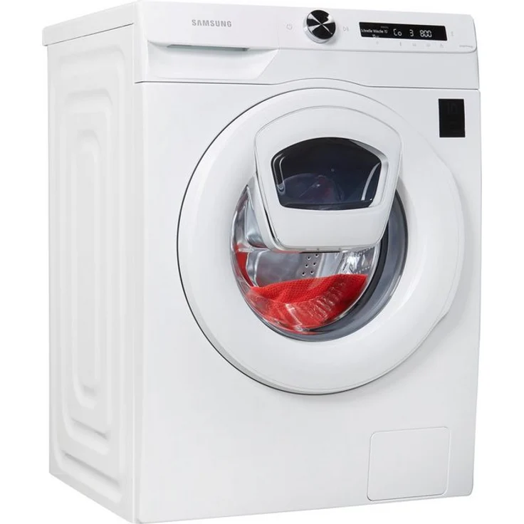 Samsung WW5500T WW80T554ATW-S2, Frontlader-Waschmaschine, B, Fassungsvermögen 8 kg, Standgerät, Breite 60 cm, Mengenautomatik, Drehzahlreduzierung – Bild 5