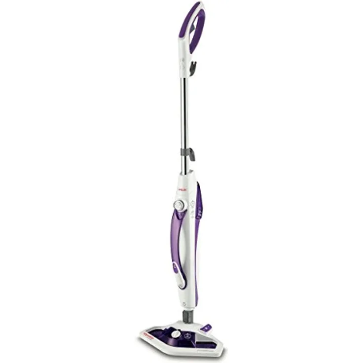 Polti Vaporetto SV440_Double PTEU0274 Dampfbesen mit doppelter Funktion: tragbarer Dampfreiniger und Bodendüse Vaporforce, 15in1, tötet und beseitigt 99,9% der Viren, Keime und Bakterien, 1500W, 0.3L