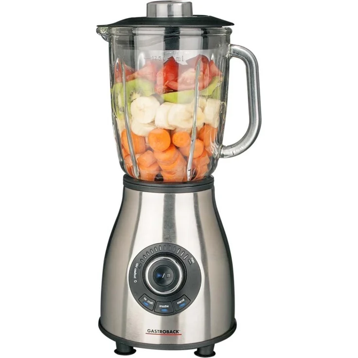 Gastroback 40986 Vital Mixer Pro Standmixer, 1000W, 12 Geschwindigkeiten, 3 Programme – Bild 1