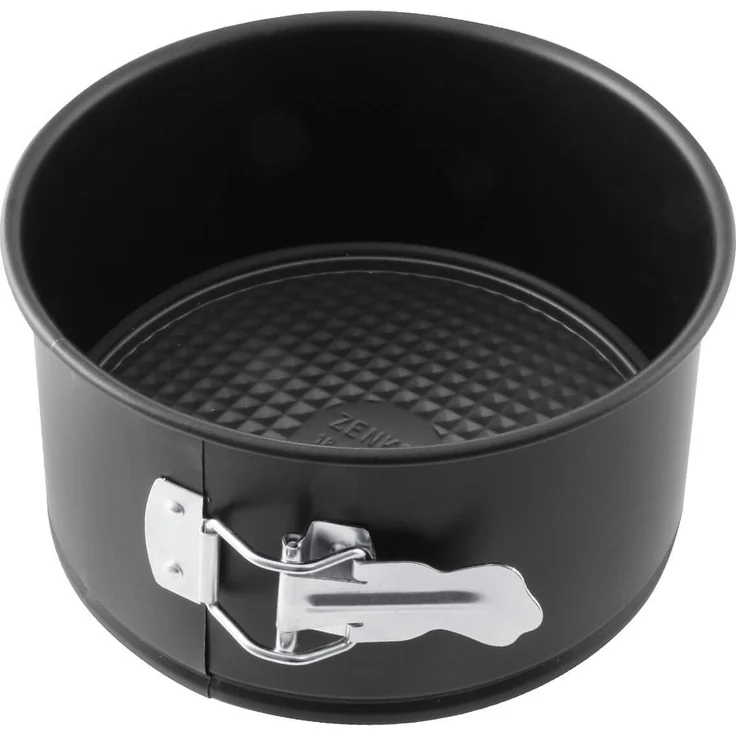 Zenker Panettone Backform, Springform mit Antihaftbeschichtung, Form in schwarz für kleine Kuchen (Kuchenform: ca.Ø185x100 mm), Menge: 1 Stück – Bild 2