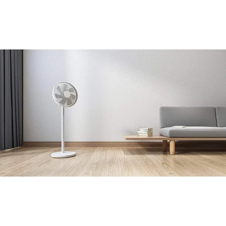 Xiaomi Mi Smart Standing Fan 2 Lite Standventilator, 38 Watt, App-Steuerung, höhenverstellbar, weiß – Bild 7