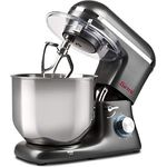 Girmi IM46 Küchenmaschine, 1400W, 8L, Kunststoff, grau