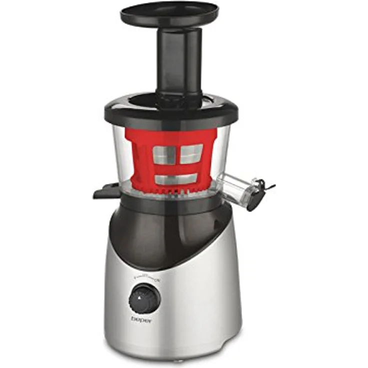 Beper 90.421R Vertikalentsafter - Slow Juicer