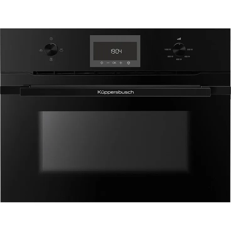 Küppersbusch CM 6330.0 SE5 K-Series 3 Mikrowelle mit Grill, Einbaugerät, 44 Liter Garraum, 1000 Watt, schwarz-nlack velvet
