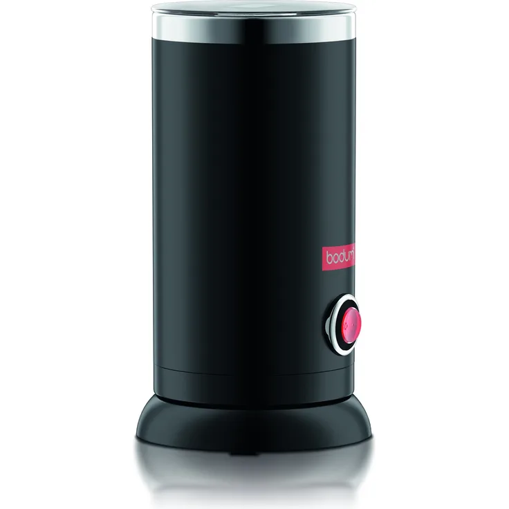 Bodum 11870-01EURO BISTRO Elektrische Milchaufschäumer, 550, Edelstahl, Schwarz
