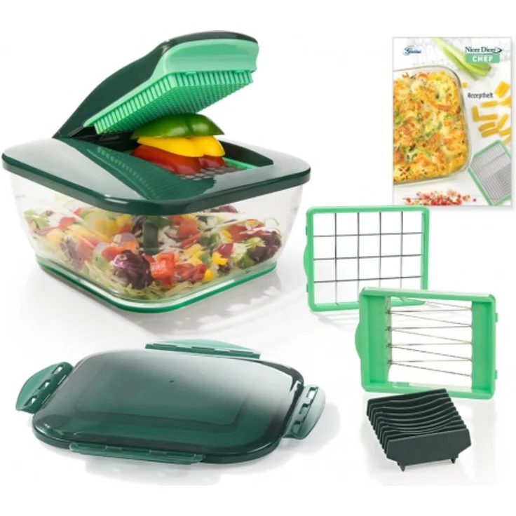 Nicer Dicer Chef Set 9-tlg. – Bild 1