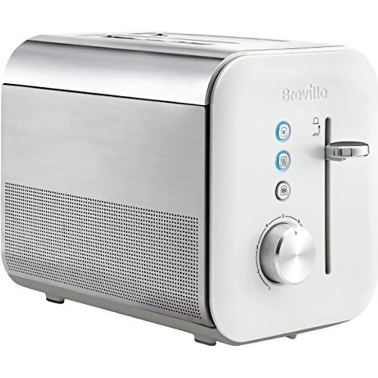 Breville VTT676X 2 Scheiben Toaster, Steel, Weiß
