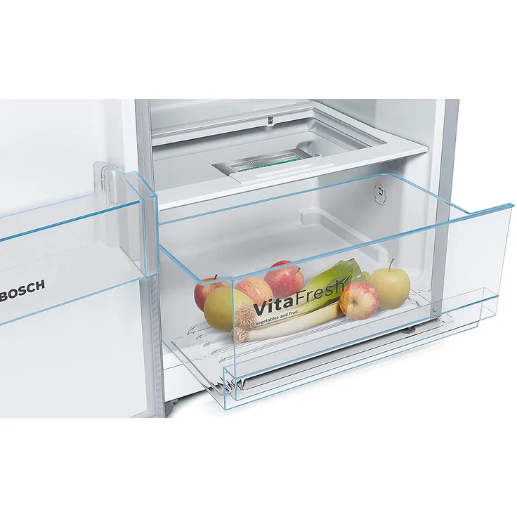 Bosch KSV36VBEP Kühlschrank, freistehend, schwarz, LED, Breite 60 cm, Energieklasse E – Bild 3