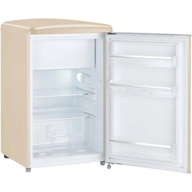 Severin RKS 8833 Kühlschrank, freistehend, cremefarben, LED, Breite 55 cm, Energieklasse D – Bild 4