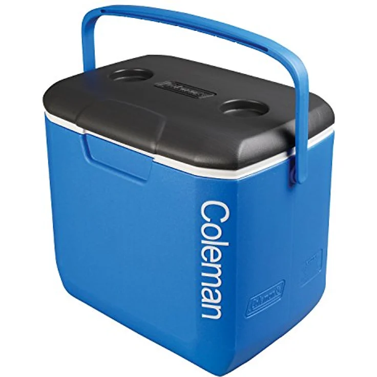 Coleman passive Kühlbox 30QT Performance, kühlt bis zu 2 Tage, Thermobox mit 28 L Fassungsvermögen, mobile passiv Kühlbox mit stabilem Tragegriff – Bild 1