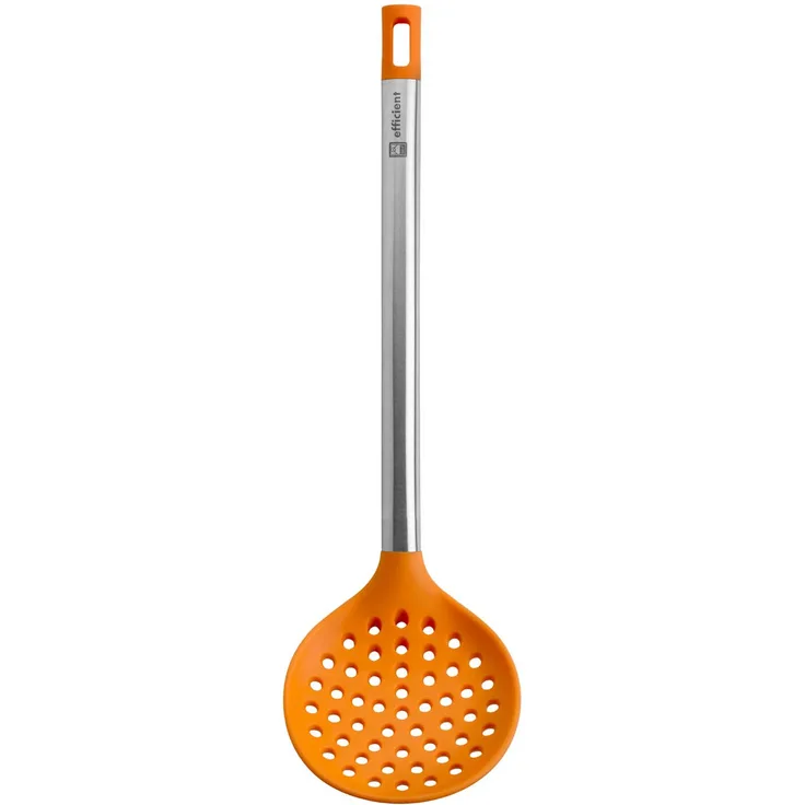 BRA Efficient Schneebesen, Rostfreier Edelstahl, orange, 36,5 cm