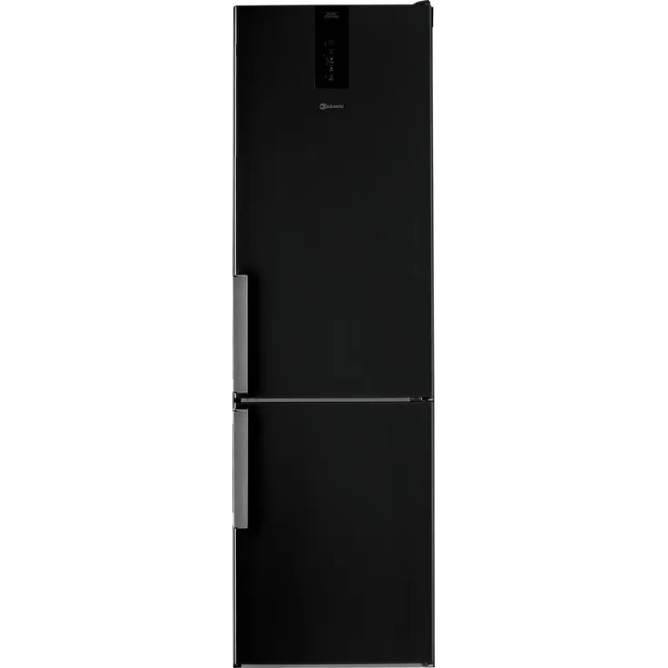 Bauknecht KGDNF 20C GDSX Kühl-Gefrierkombination, freistehend, schwarz, NoFrost, Breite 59.5 cm