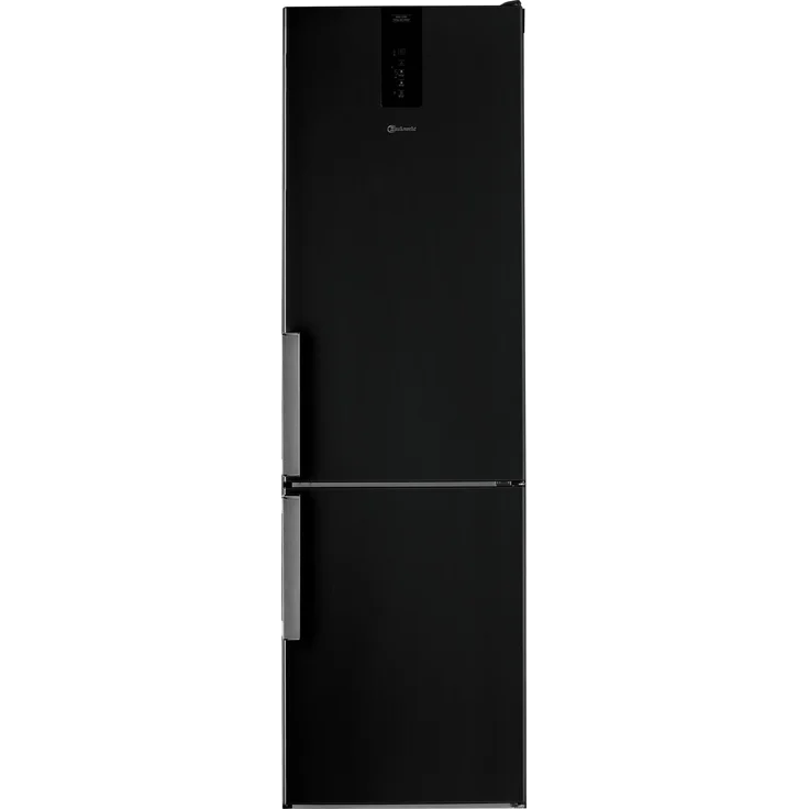 Bauknecht KGDNF 20C GDSX Kühl-Gefrierkombination, freistehend, schwarz, NoFrost, Breite 59.5 cm – Bild 1