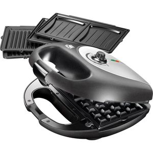 Bild für Unold 48356 ONYX Mulit 3in1 Multigrill Edelstahl seidenmatt-Schwarz textiert