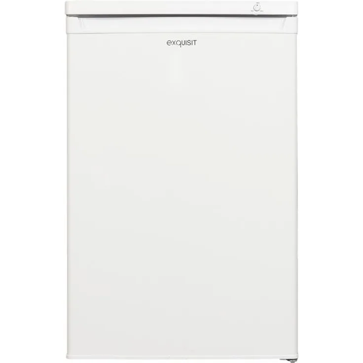 Exquisit GS12-040E Gefrierschrank, freistehend, weiß, Breite 55 cm, Energieklasse E