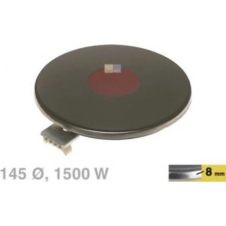 Europart Kochplatte 145mm Durchmesser 1500W 230V, AT! Bosch, Siemens, Neff, Bauknecht, Whirlpool, Ik
