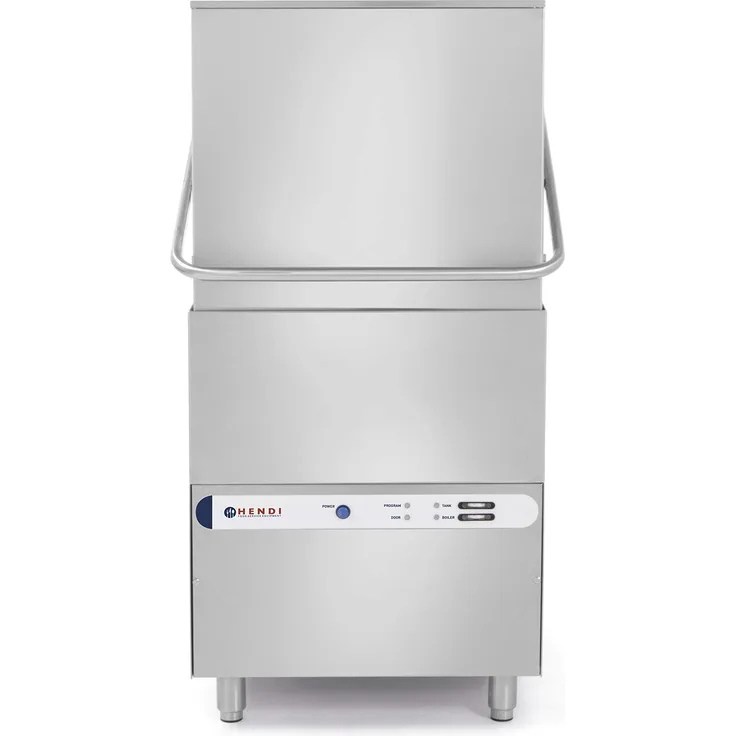 HENDI Haubenspülmaschine, Spülmaschine K1500, 400V, 8,6kW, 750x880x(H)1390mm, Edelstahl