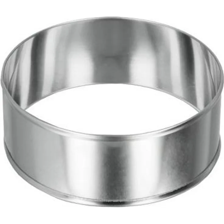 Metaltex 204522 Allzweck Kochringe 2-er Set aus Edelstahl, 8 cm