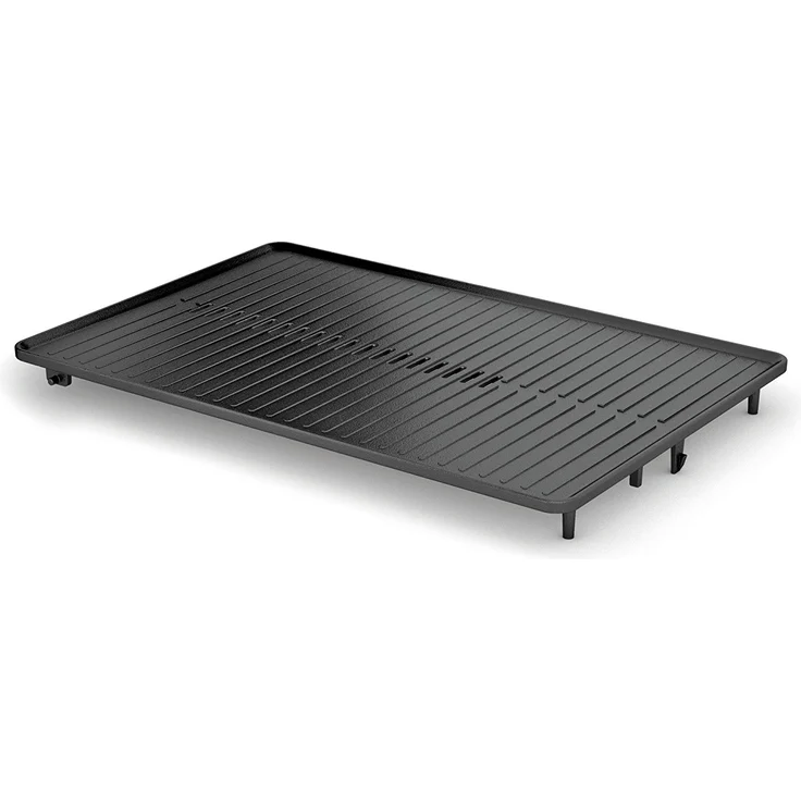 WMF Lono Tischgrill, gerippte Grillfläche, 2000 W, mit variabler Temperatureinstellung, 27 x 41 cm Grillfläche, edelstahl, schwarz – Bild 5