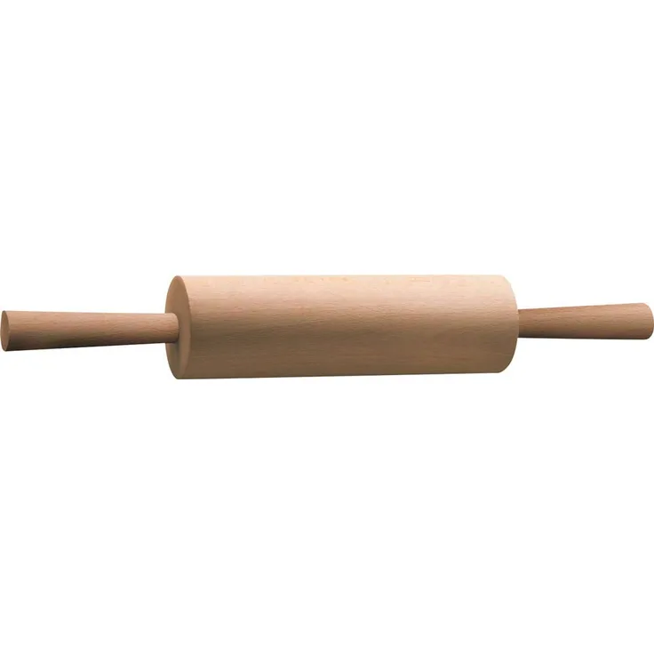 Kaiser Prefect Teigrolle, 49 cm, Nudelholz, Buchenholz, extra große Walze, Leichtlauf-Gleitlager