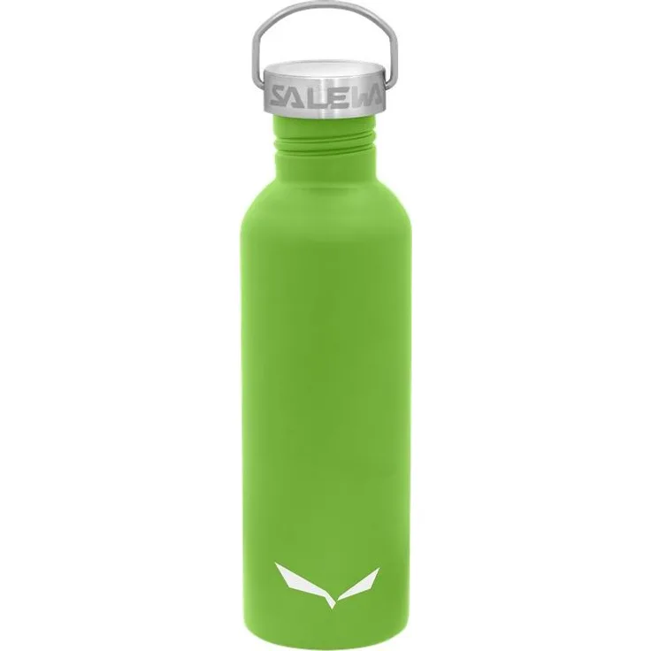 Salewa Aurino Trinkflasche 1,0 L DBL LID fluo green (5810)
