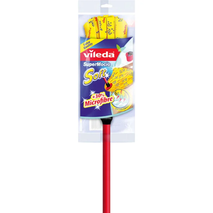 Vileda SuperMocio Soft Wischmop mit Stiel – Bild 1