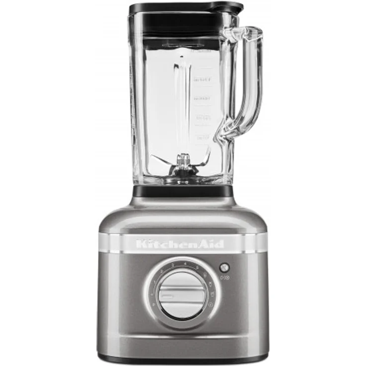 KitchenAid Artisan 5KSB4026EMS Standmixer mit IntelliSpeed, 1200W, 1,4L Glasbehälte, Medaillon Silber, Serie: 5KSB4026 – Bild 1