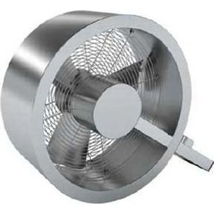 Stadler Form Desgin-Ventilator Q, hochwertig gefertigt aus Aluminium-Edelstahl mit 3 Leistungsstufen, 40 Watt, silber – Bild 1