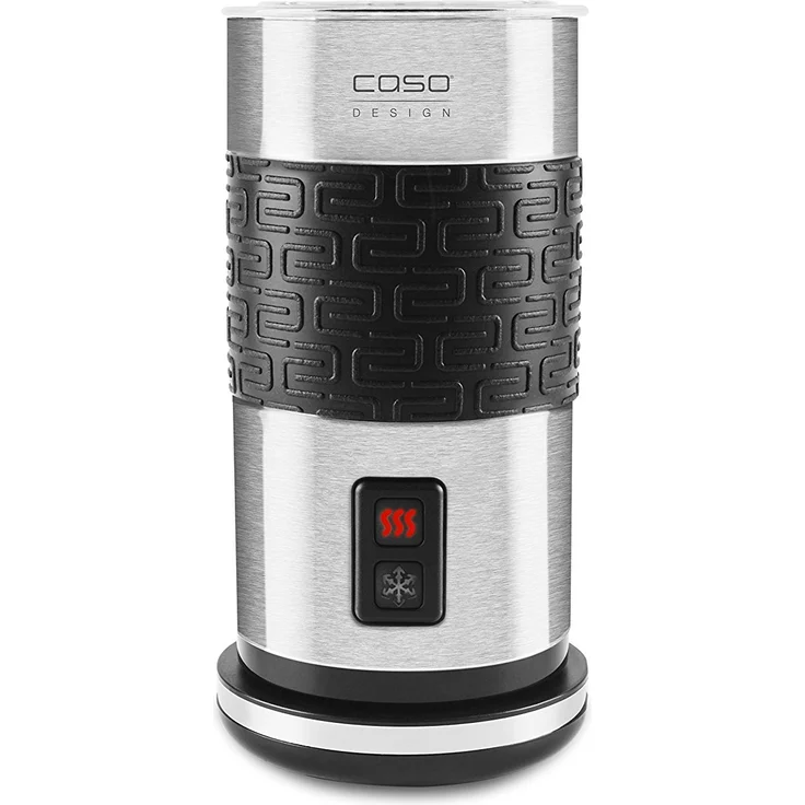 CASO Fomini Crema 1662 Design Milchaufschäumer, für cremigen Milchschaum kalt und heiß, ideal für Latte Macchiato, Kakao, inox, Cappuccino oder Frappé, hochwertiges Edelstahlgehäuse, leichte Reinigung – Bild 1