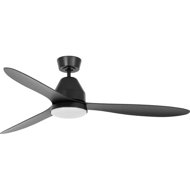 Beacon Energiespar Deckenventilator Whitehaven 142 cm mit LED Schwarz