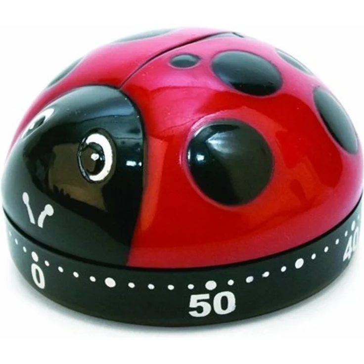 Kikkerland KT21-A Küche Zeitmesser Ladybug Assorted, farblich sortiert – Bild 1