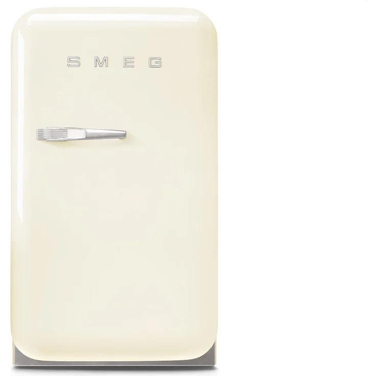 Smeg FAB5RCR5 Kühlschrank, freistehend, cremefarben, Breite 40.4 cm, Energieklasse D – Bild 1