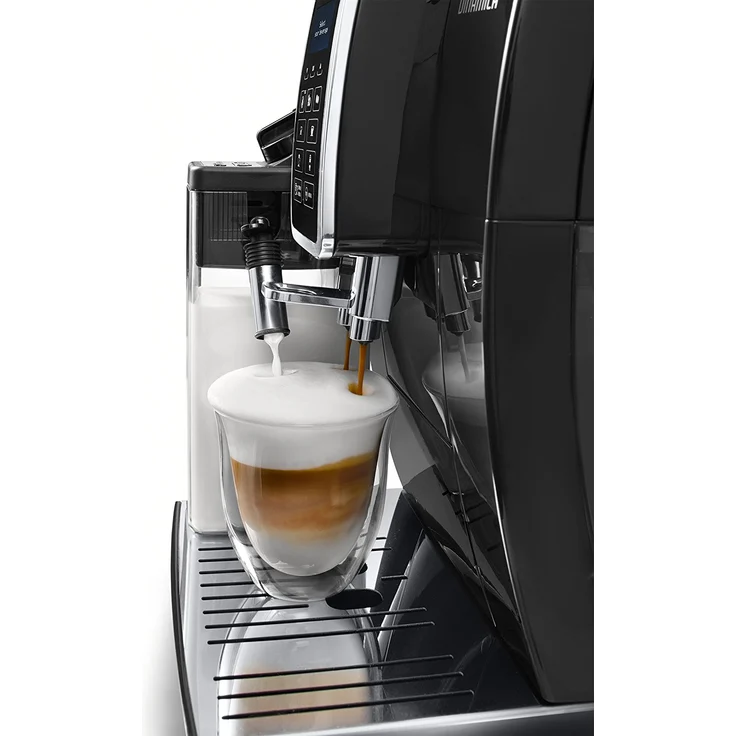 De'Longhi Dinamica ECAM 350.55.B Kaffeevollautomat mit Milchsystem und integriertem Mahlwerk, Digitaldisplay mit Klartext, 2-Tassen-Funktion, Großer 1,8 Liter Wassertank, schwarz – Bild 9