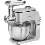 ProfiCook PC-KM 1151 2in1 Multi-Küchenmaschine und Fleischwolf mit Alu-Druckguss-Gehäuse, 8 Geschwindigkeitsstufen, 6,5 L Edelstahlschüssel, umfangreiches Zubehör, 1300 W