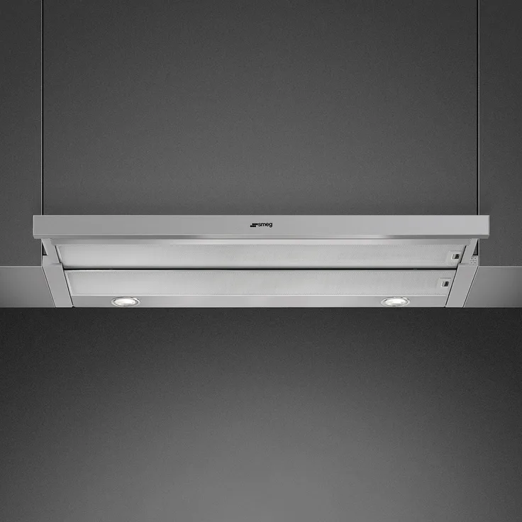 Smeg KSET999XE Einbau Flachschirmhaube Dunstabzugshaube 90 cm