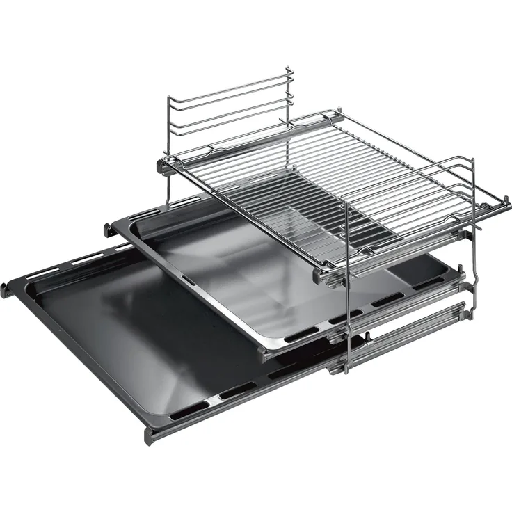 Bosch HEZ438301, Backofen-Teleskopauszug, Aluminium, 3 Auszugsebenen