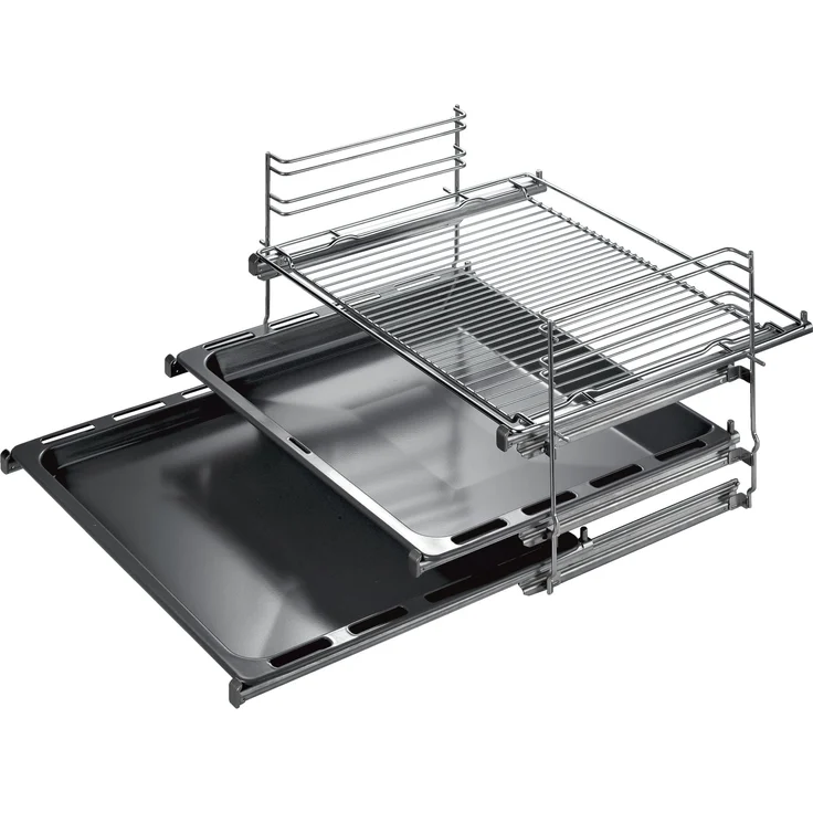 Bosch HEZ438301, Backofen-Teleskopauszug, Aluminium, 3 Auszugsebenen