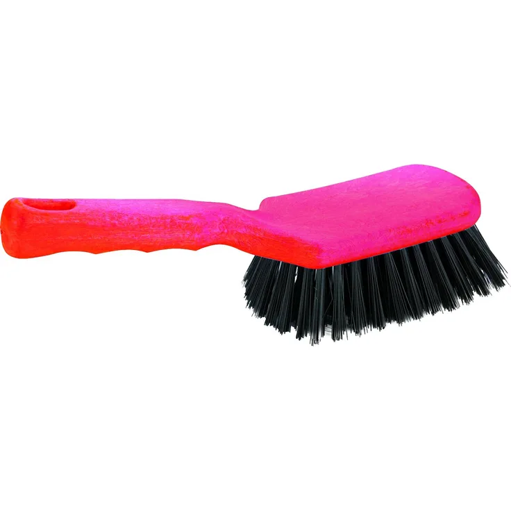 Reinigungsbürste intensiv 25 x 7,5 cm rot-schwarz