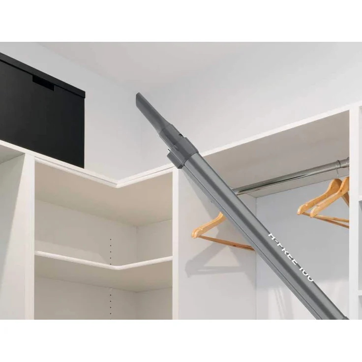 Hoover Akku-Hand- und Stielstaubsauger H-Free 100 Home, HF122RH mit Tool an Bord, große Staubbehälterkapazität, schnelle Bürstenfreigabe und LED-Leuchten an der Bodendüse – Bild 4