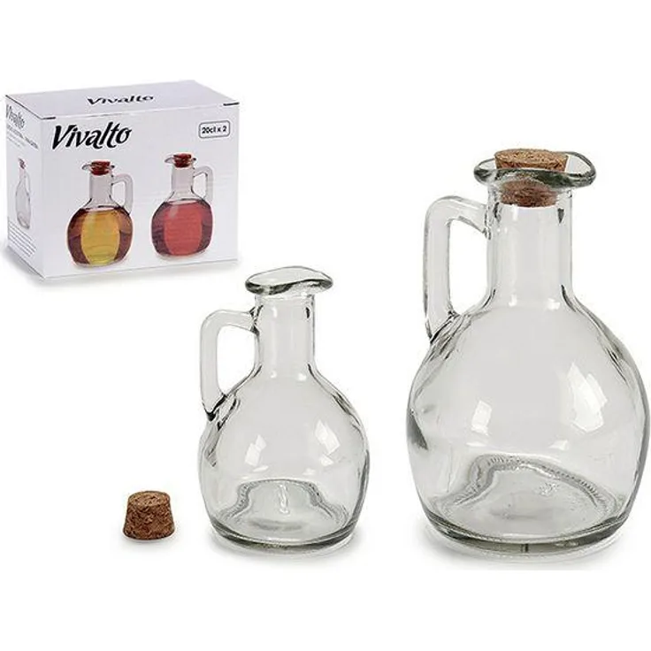 Essigflasche (8 x 12 x 7,5 cm)