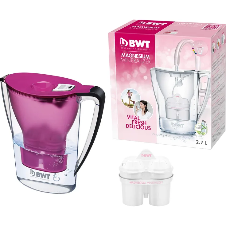 BWT l0815060 Wasserfilterkanne Penguin violett