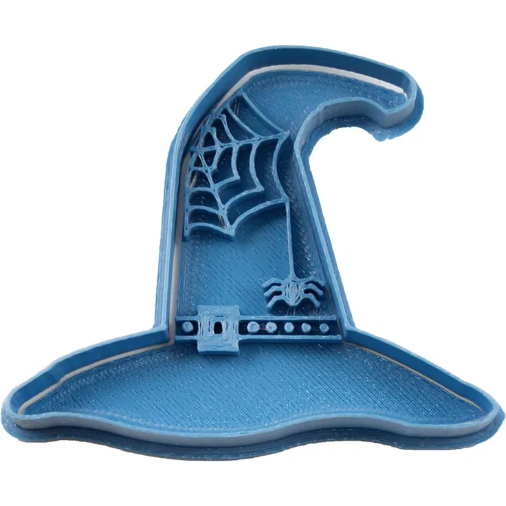 Cuticuter Halloween Hut Hexe Ausstechform, Blau, 8 x 7 x 1.5 cm