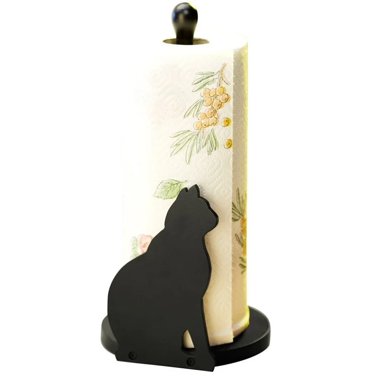 Wenko Küchenrollenhalter Katze , Höhe 30 cm