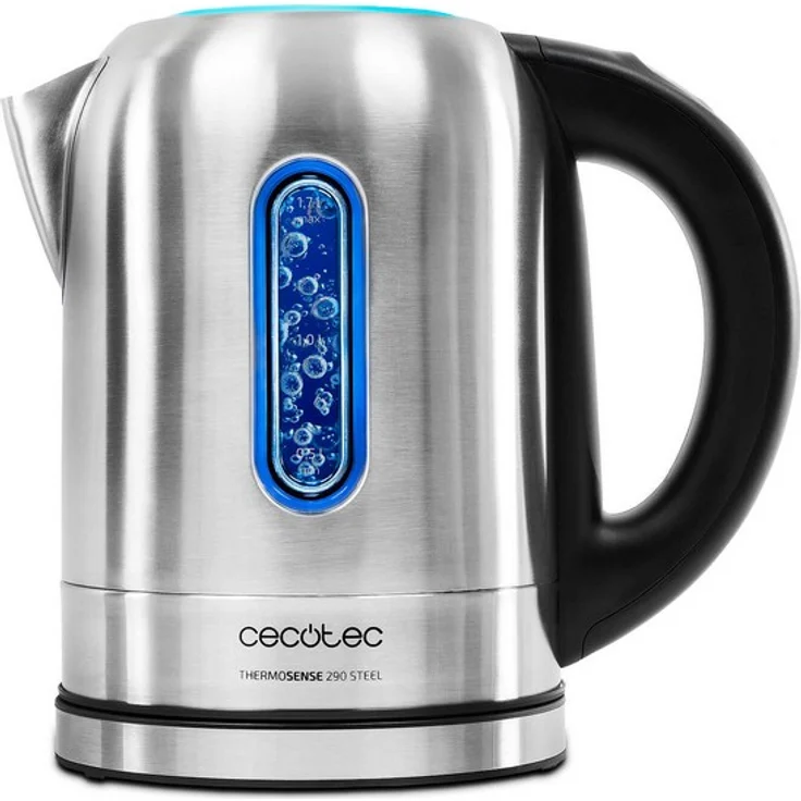 Wasserkocher Cecotec ThermoSense 290 Steel 2200W 1,7L Edelstahl – Bild 1